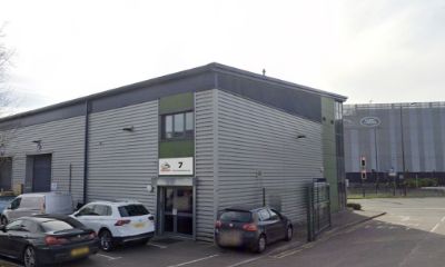 Google street view picture of the new Gorter UK building in Birmingham
